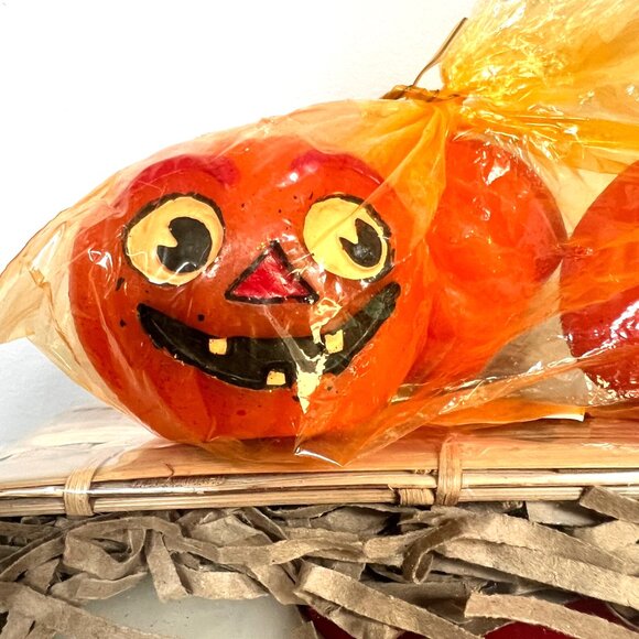 Illuminations Vintage Inspired Halloween Candles Devil Bat Skull Pumpkin Faces - Picture 5 of 5